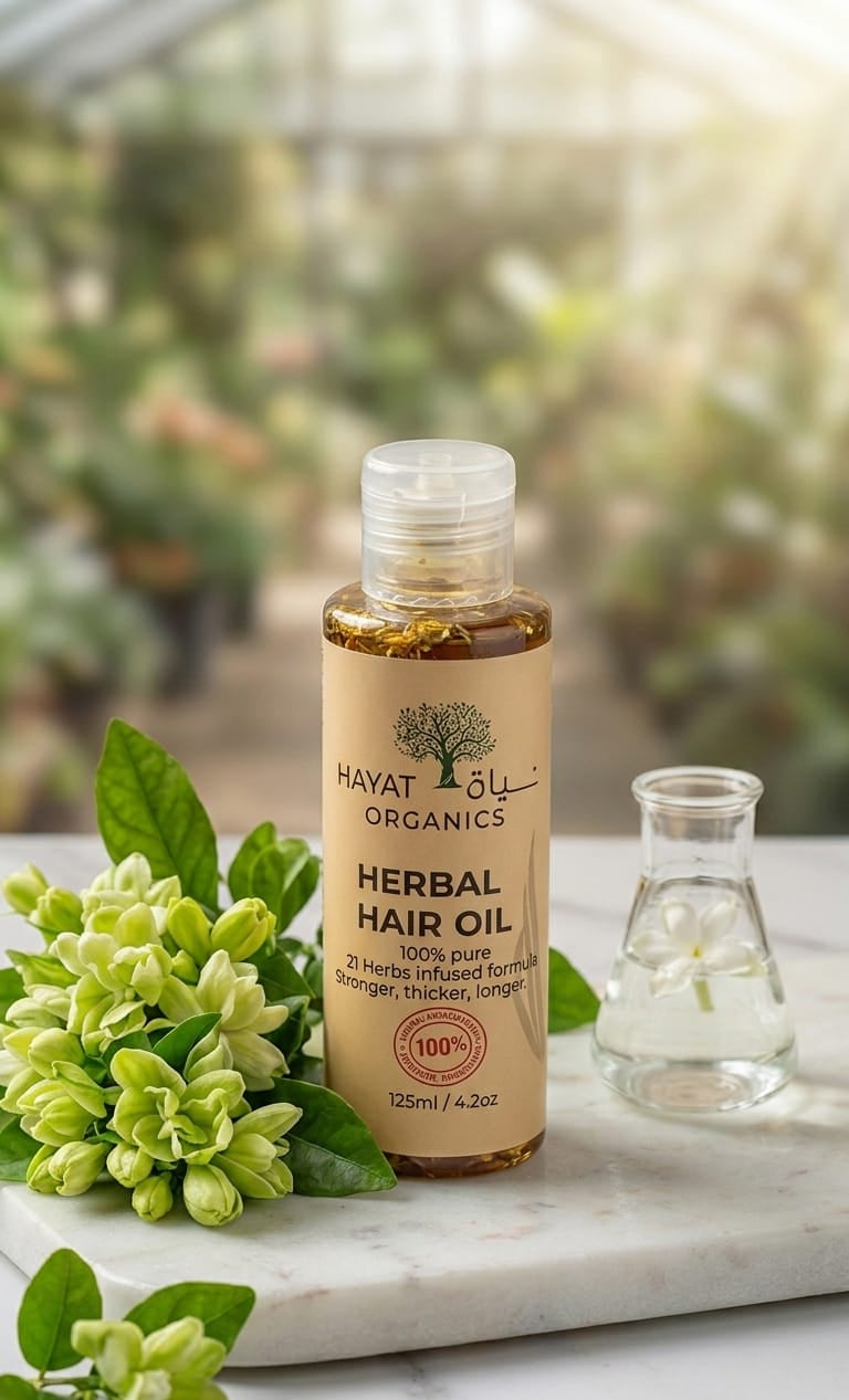 HERBAL HAIR GROWTH OIL (21 Herbs)
