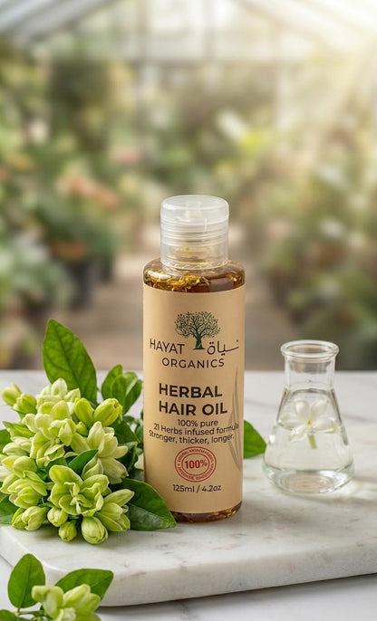 HERBAL HAIR GROWTH OIL (21 Herbs)
